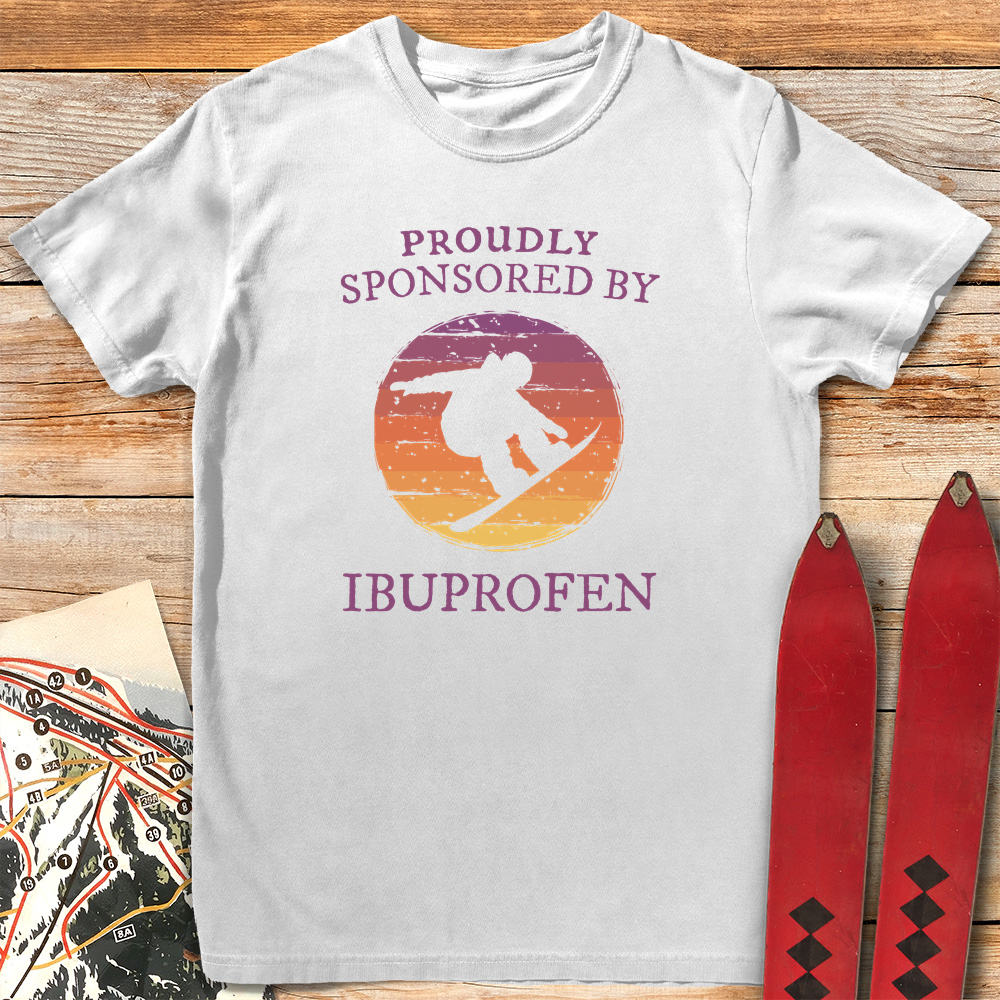 Proudly Sponsored Snowboard