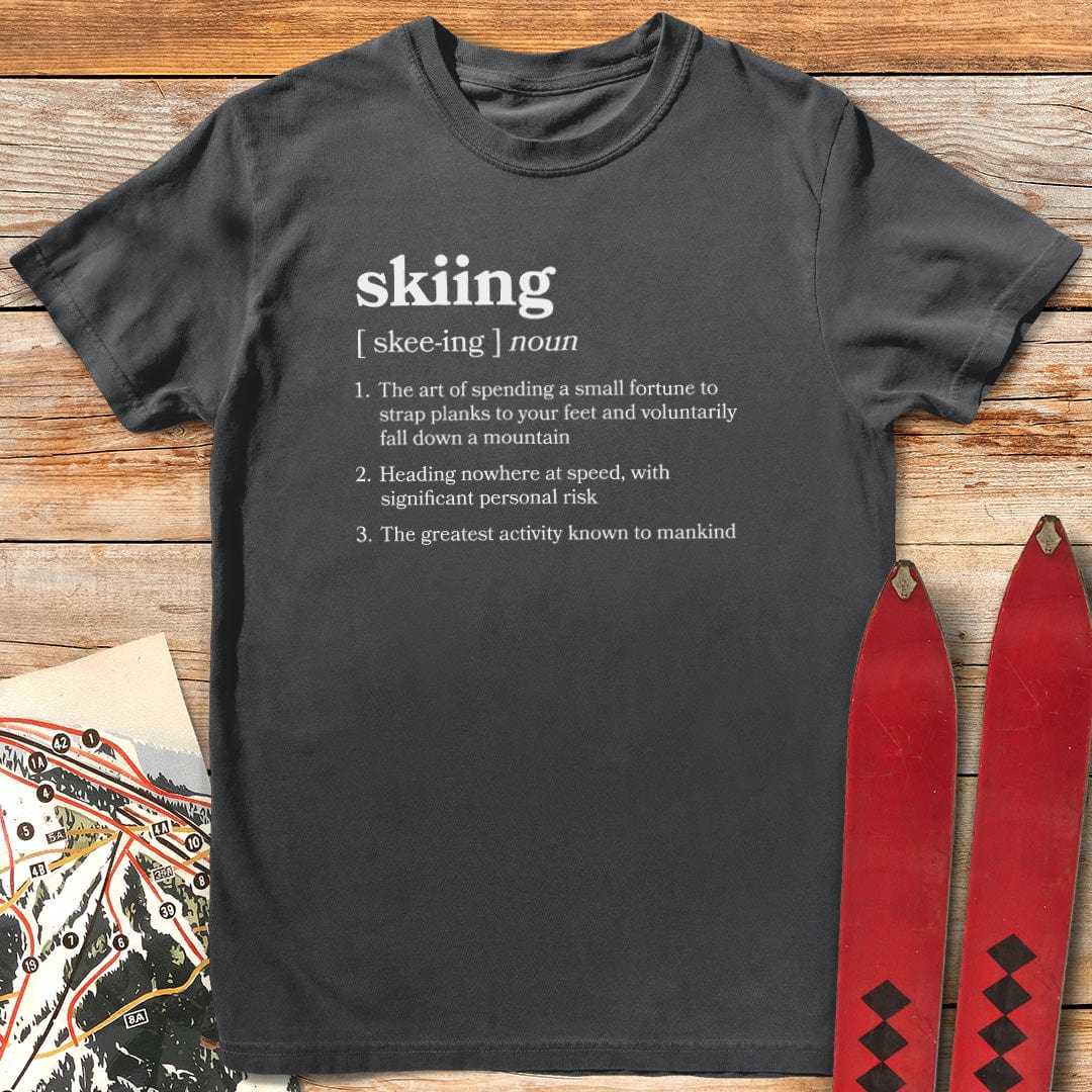 Definition of Skiing T-Shirt