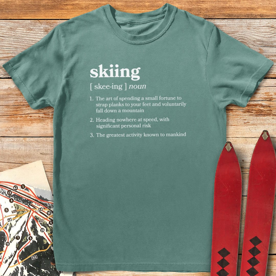 Definition of Skiing T-Shirt