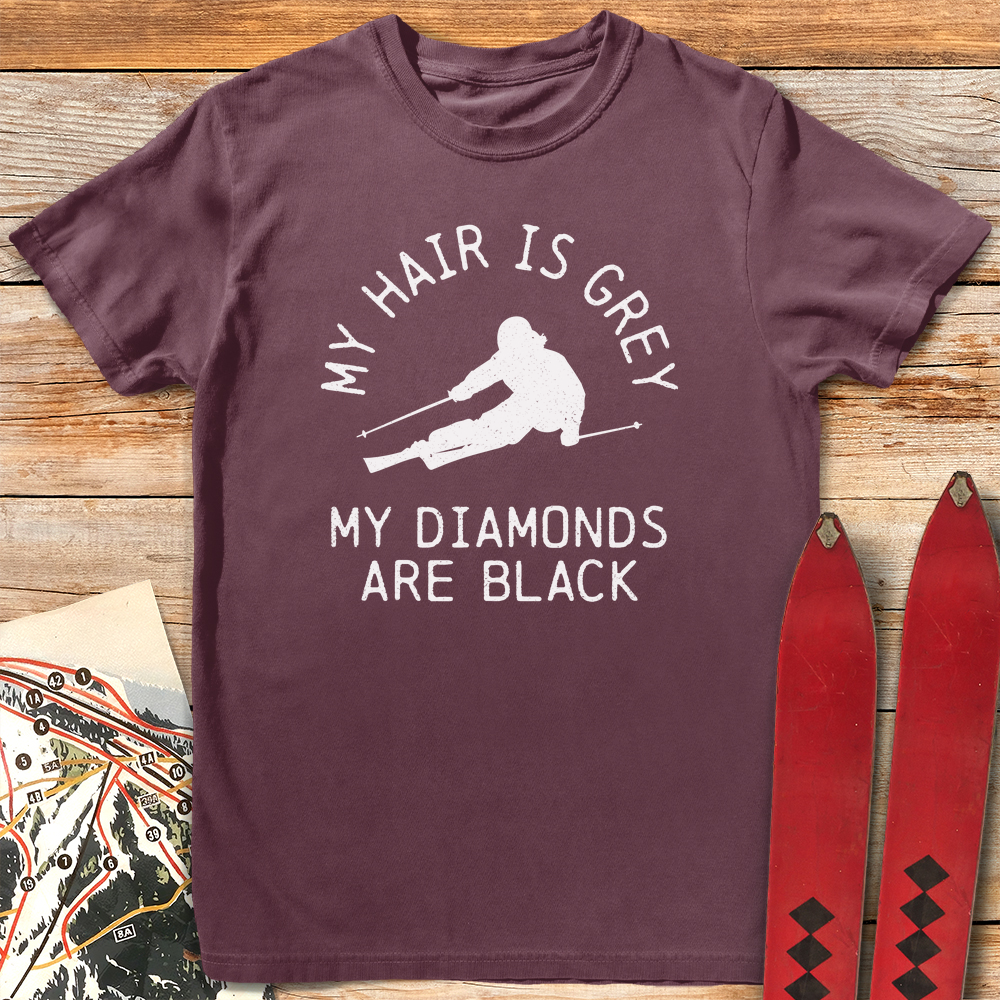 Grey Hair Black Diamonds