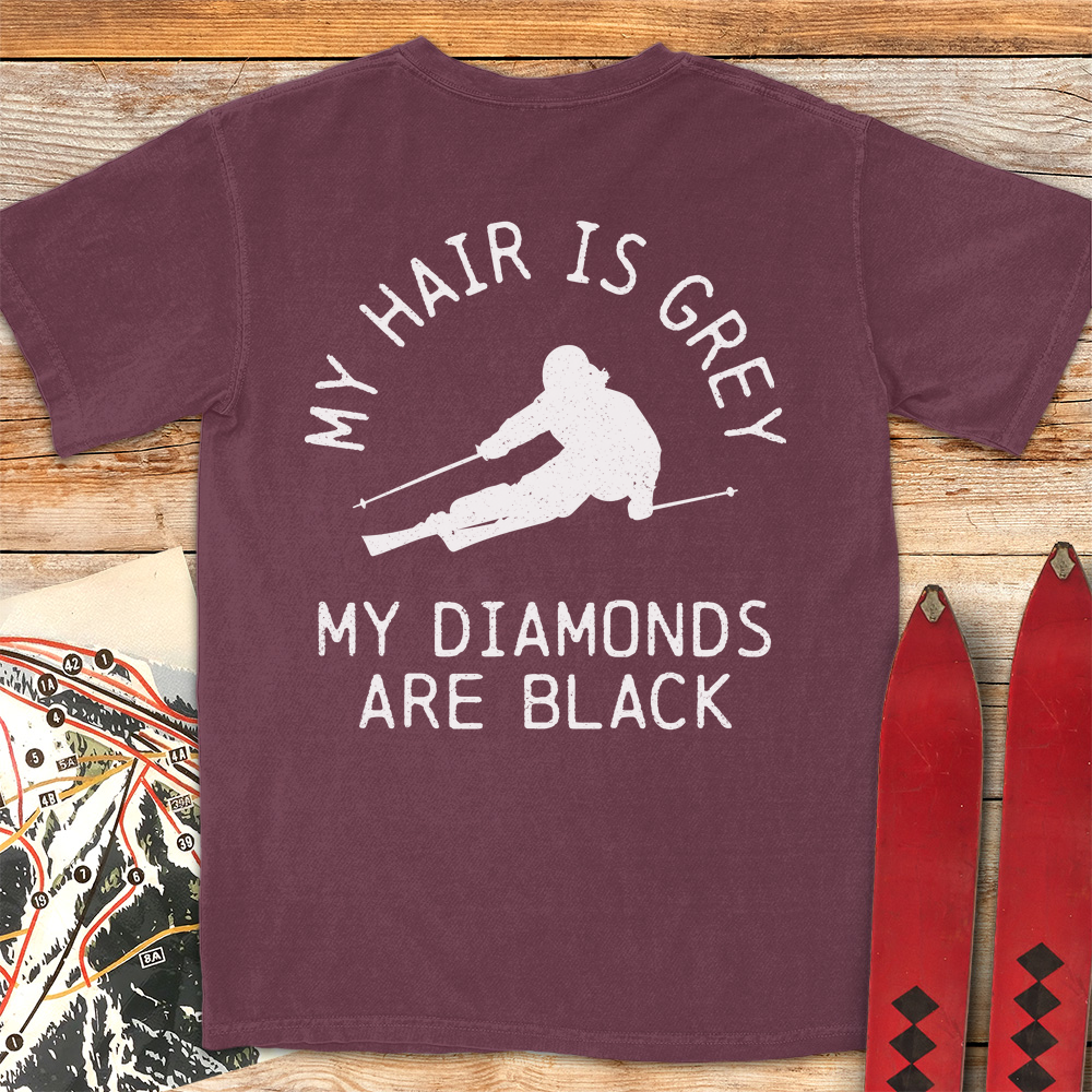 Grey Hair Black Diamonds