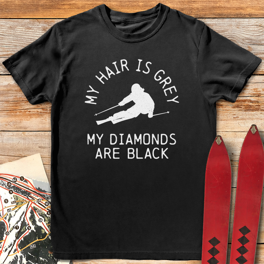 Grey Hair Black Diamonds