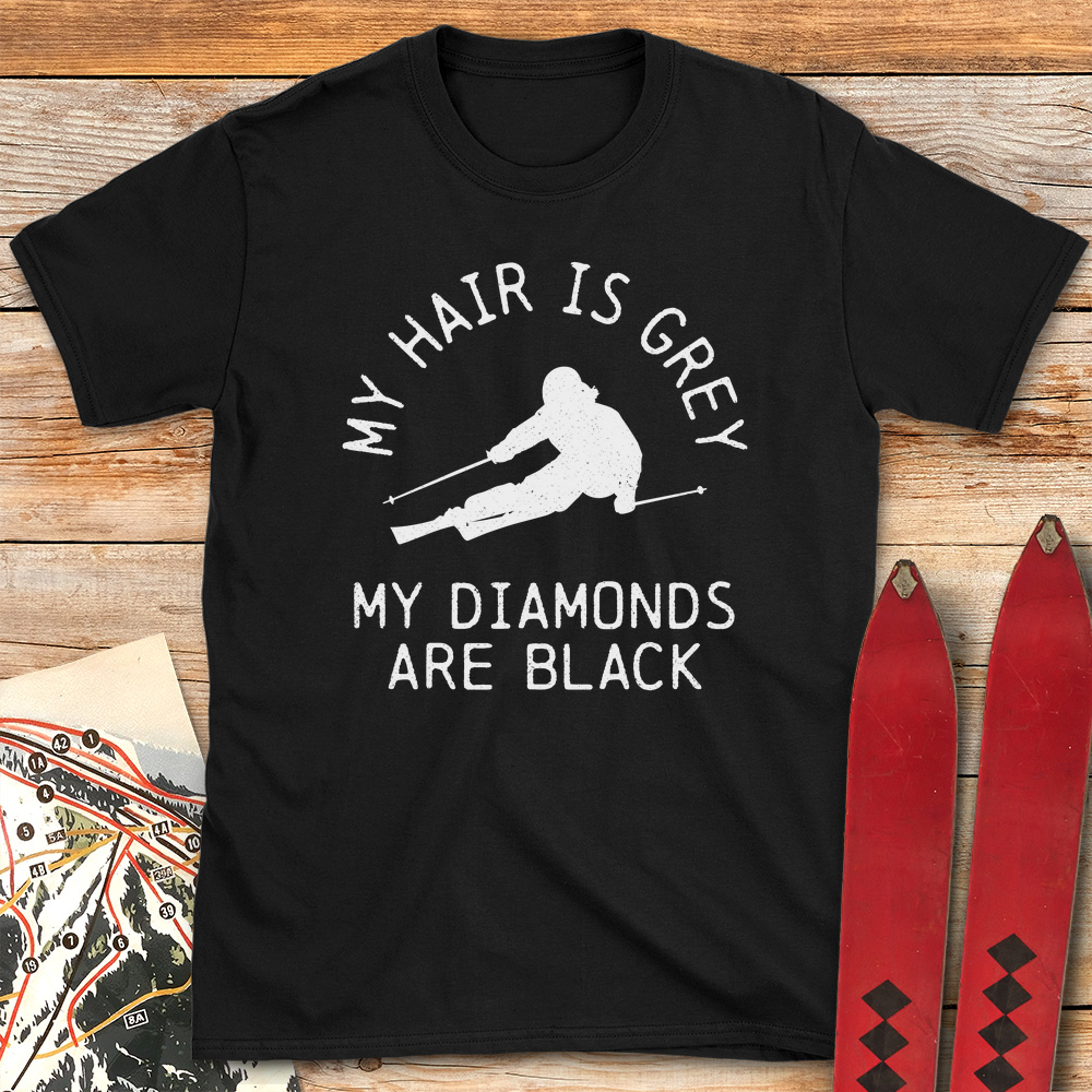 Grey Hair Black Diamonds