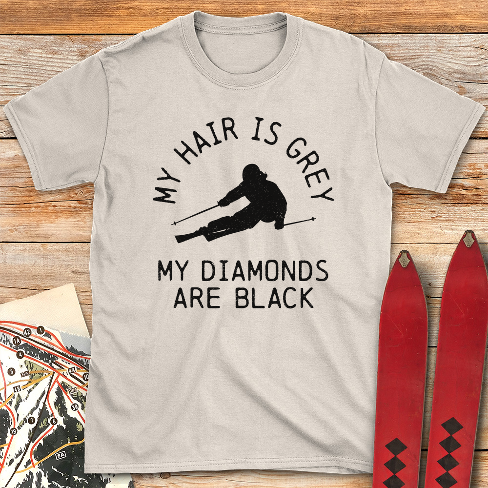 Grey Hair Black Diamonds