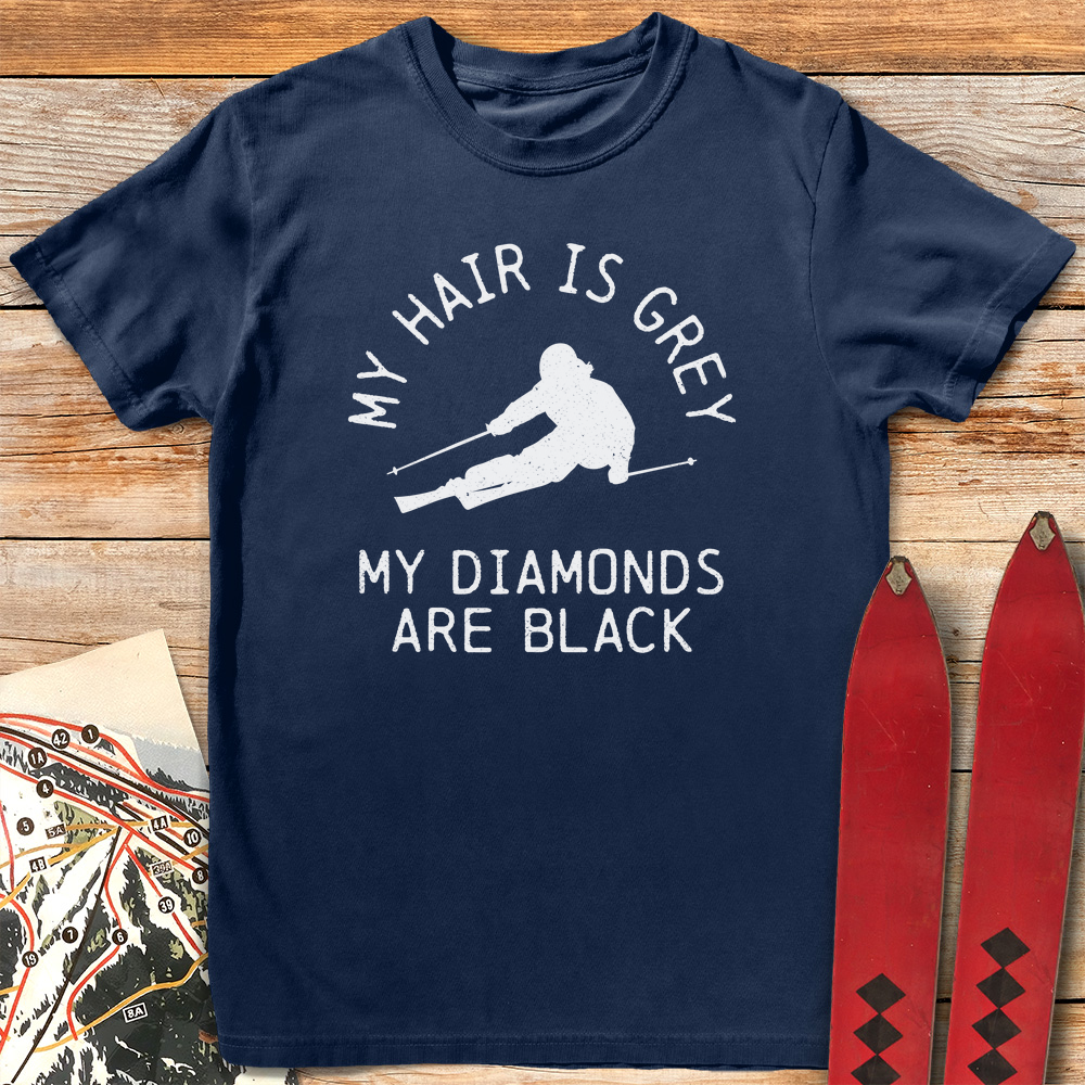 Grey Hair Black Diamonds