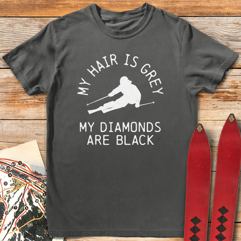 Grey Hair Black Diamonds