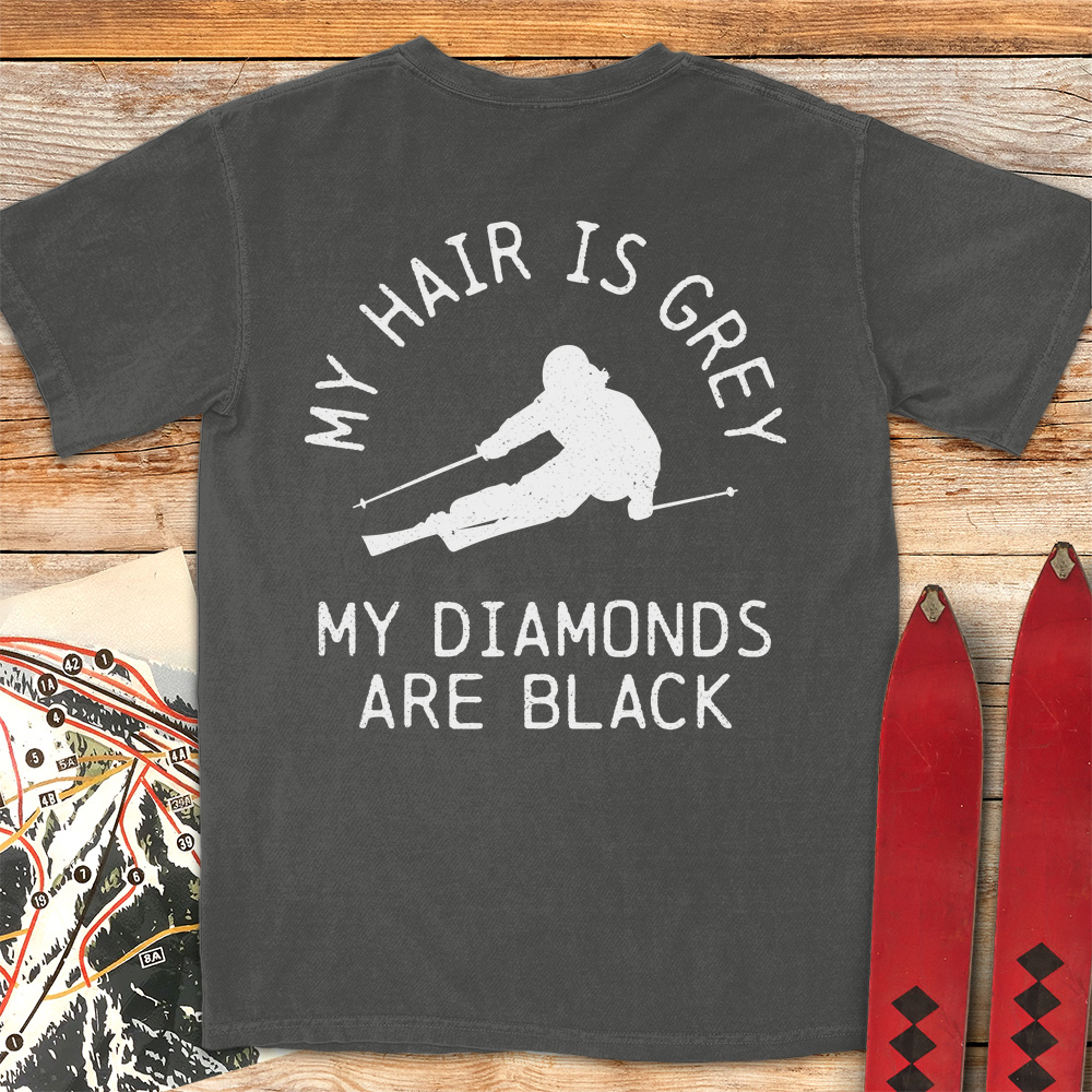 Grey Hair Black Diamonds
