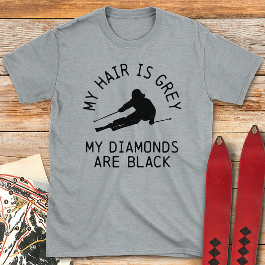 Grey Hair Black Diamonds