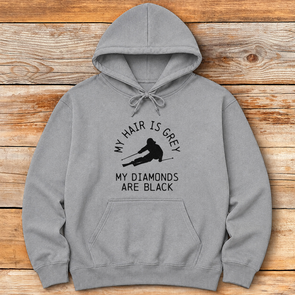 Grey Hair Black Diamonds
