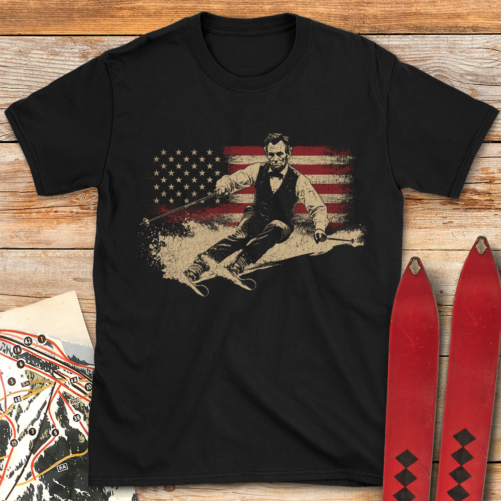 Lincoln Ski Flag