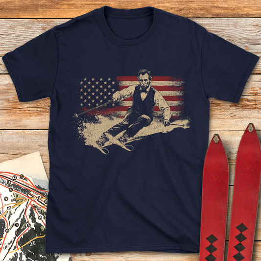 Lincoln Ski Flag