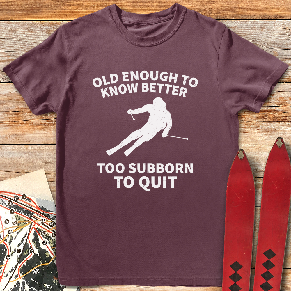 Old Stubborn Skier