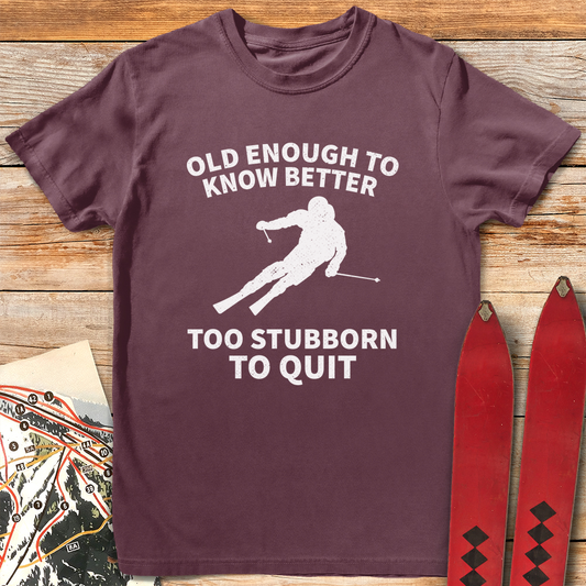 Old Stubborn Skier