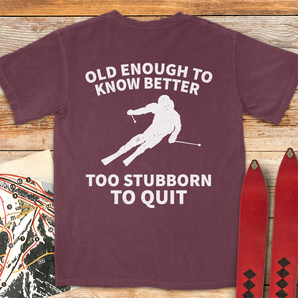 Old Stubborn Skier
