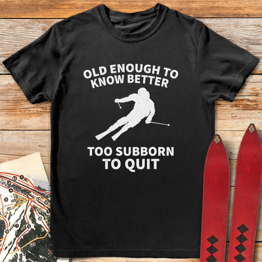 Old Stubborn Skier