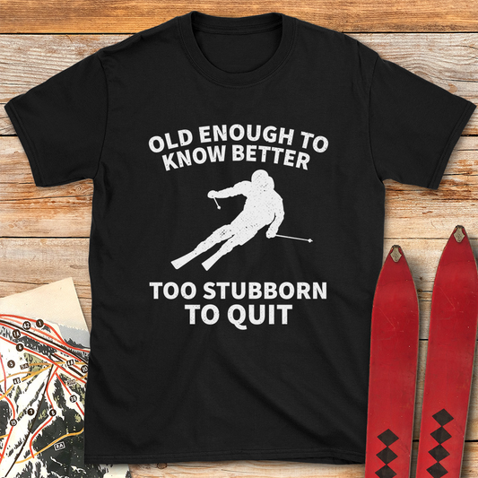 Old Stubborn Skier