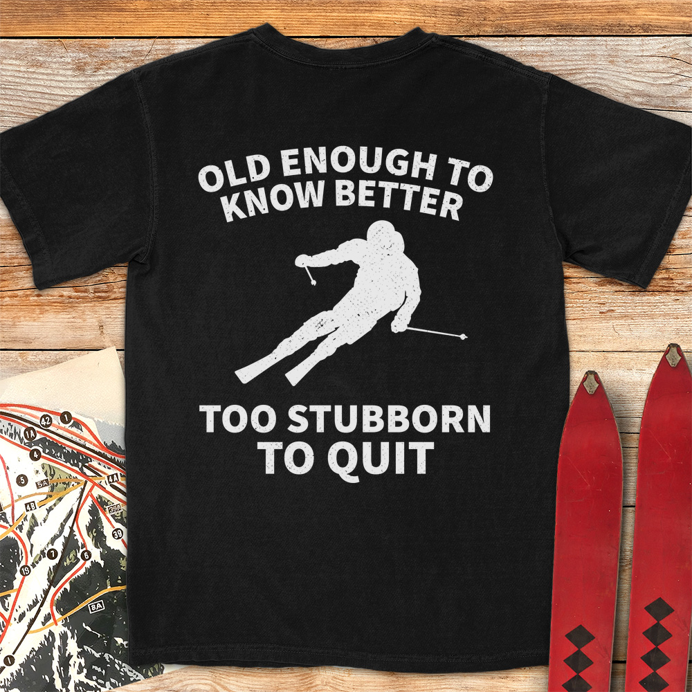 Old Stubborn Skier