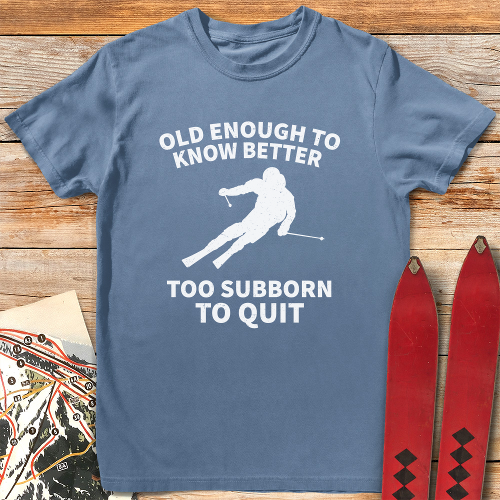 Old Stubborn Skier