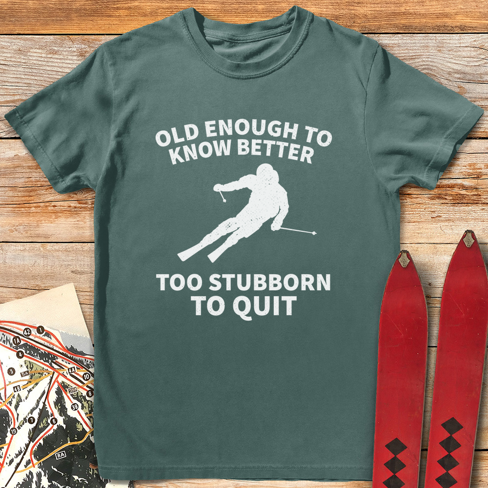 Old Stubborn Skier