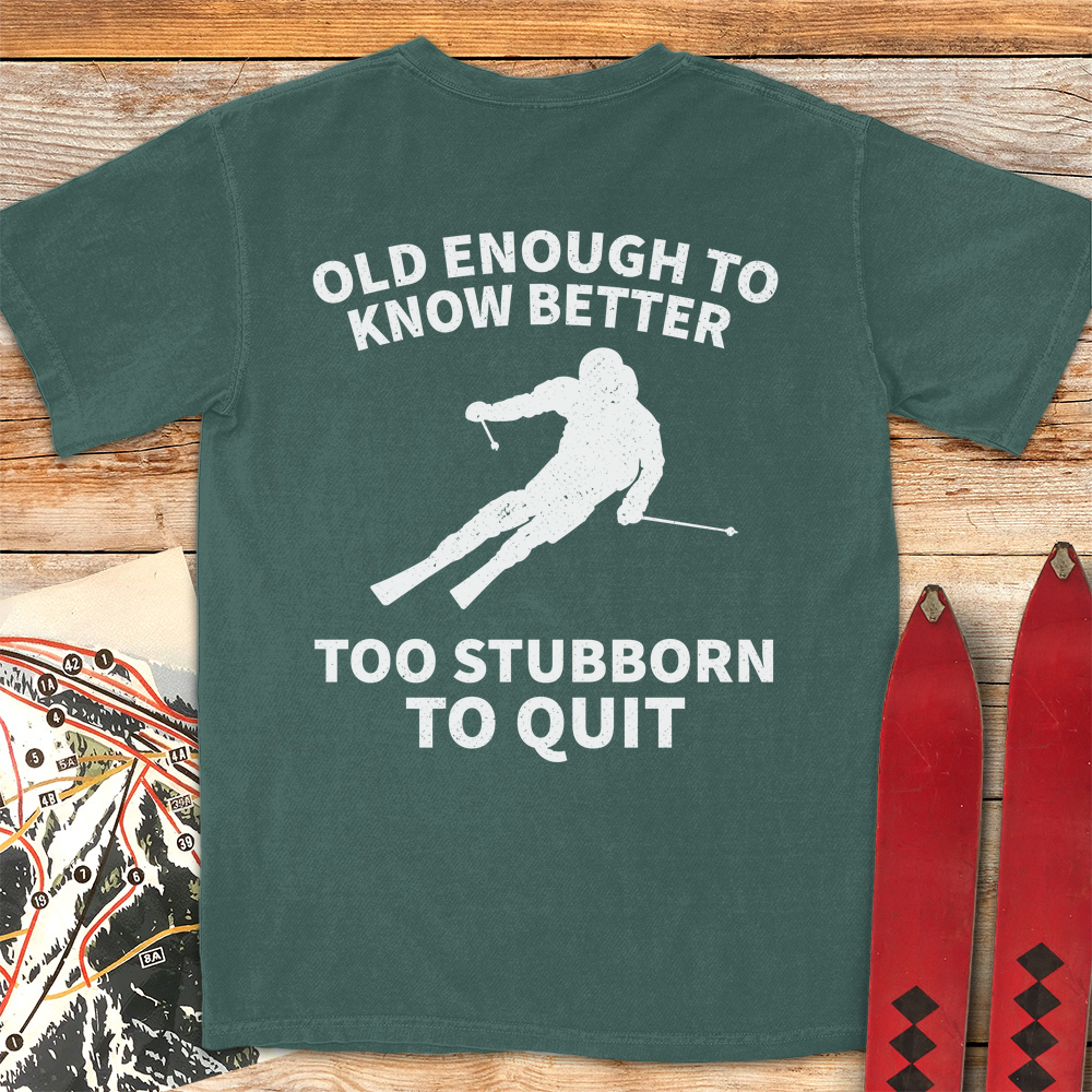 Old Stubborn Skier