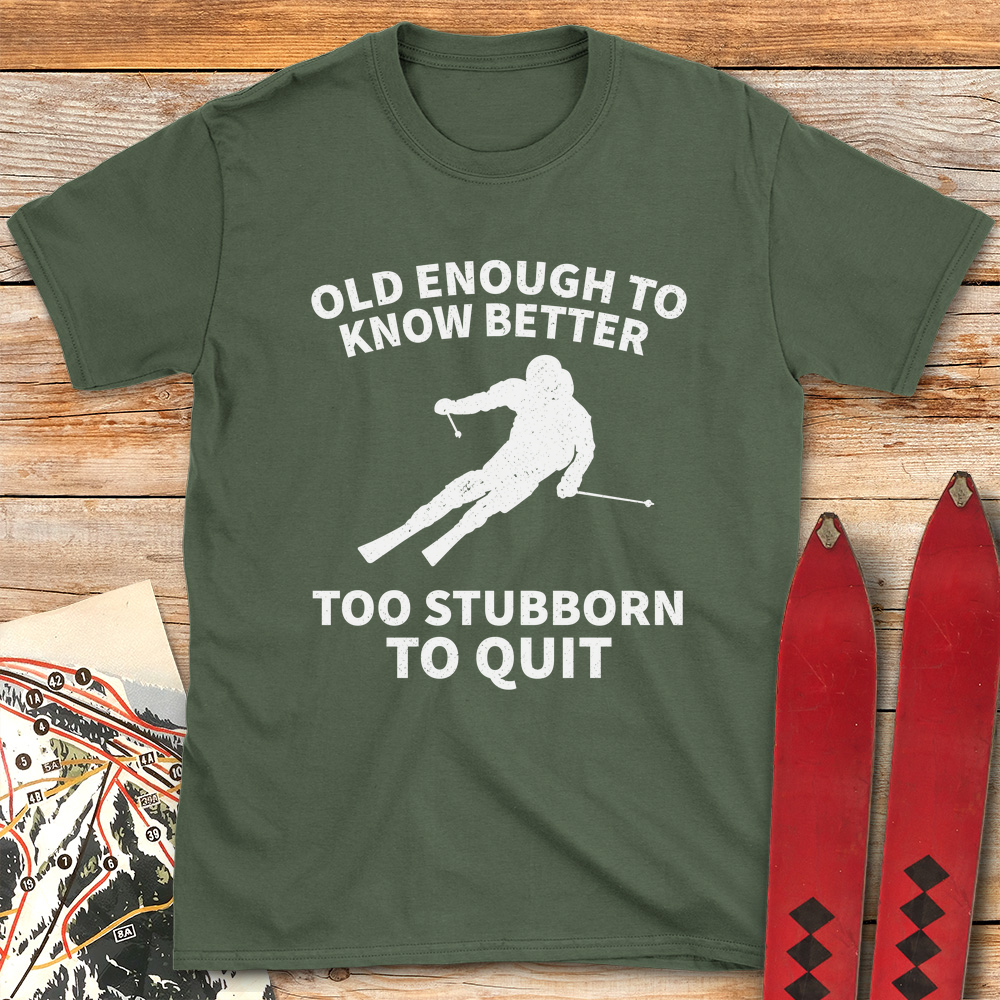 Old Stubborn Skier