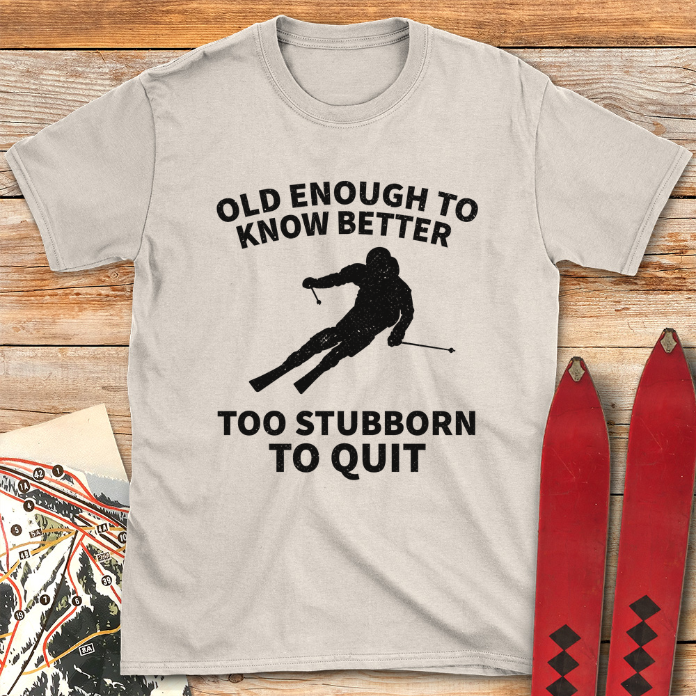 Old Stubborn Skier
