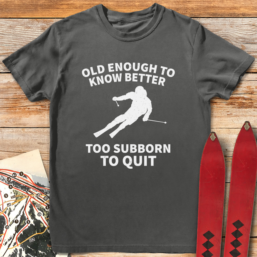 Old Stubborn Skier