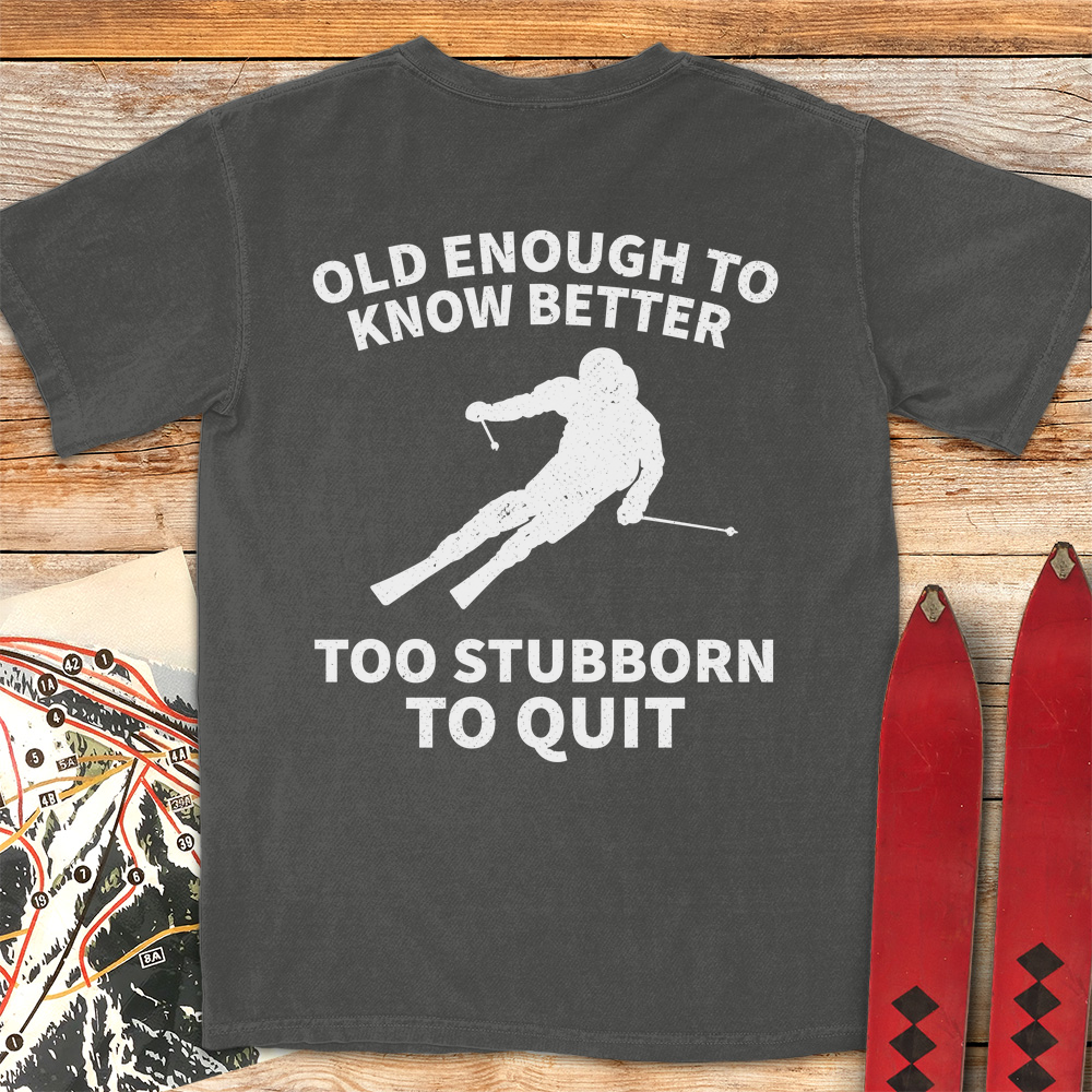 Old Stubborn Skier