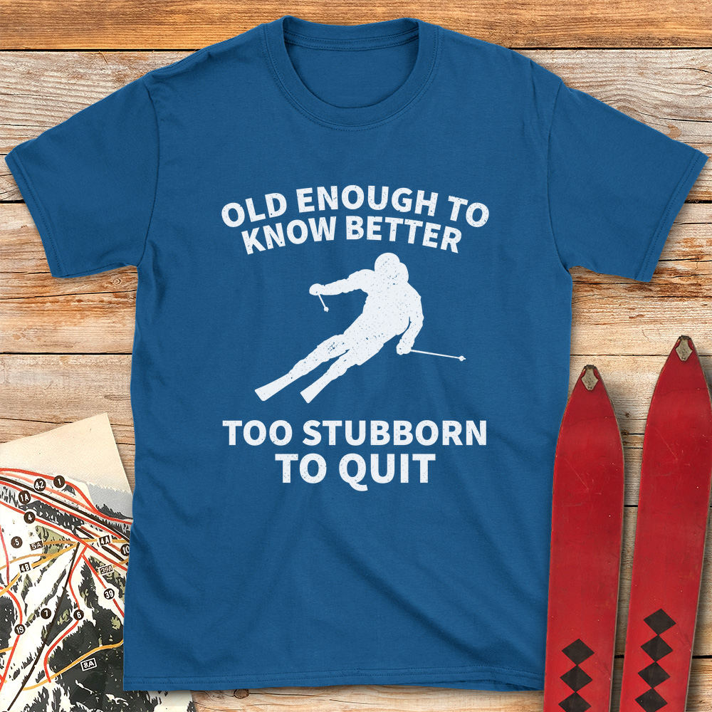 Old Stubborn Skier