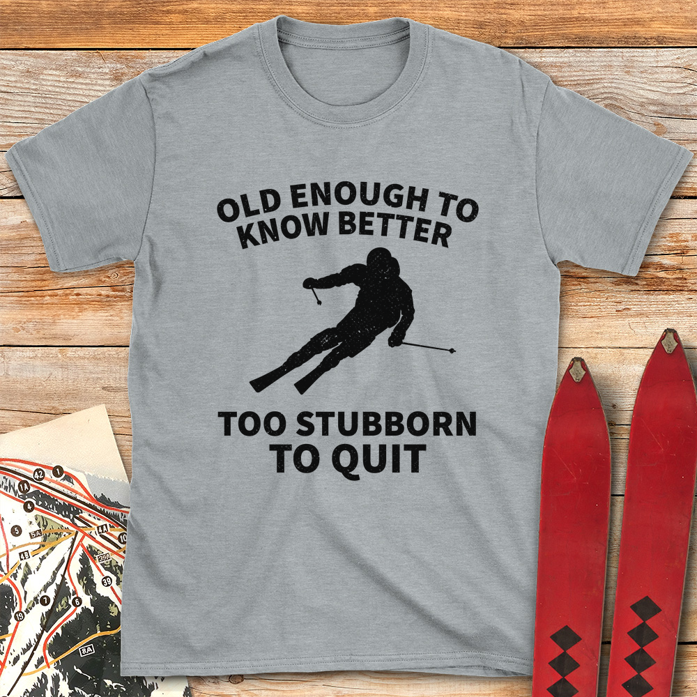 Old Stubborn Skier