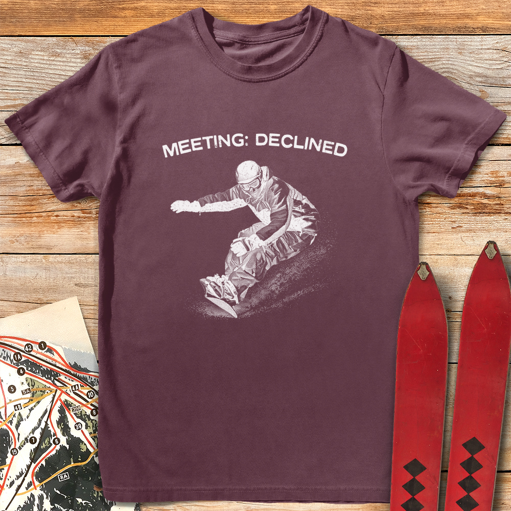 Meeting Declined Snowboard