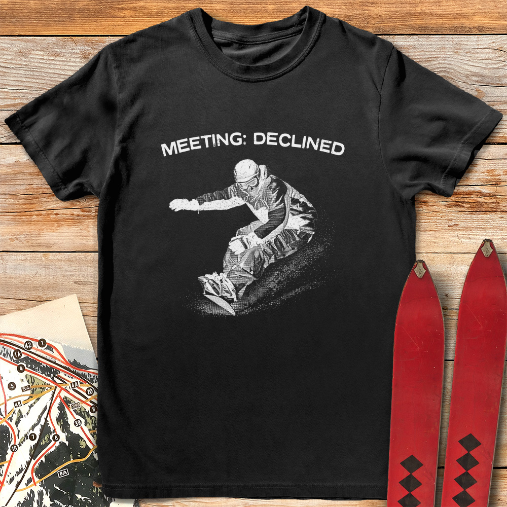 Meeting Declined Snowboard