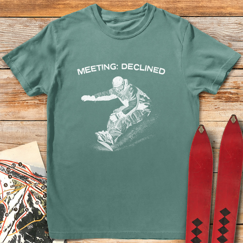 Meeting Declined Snowboard