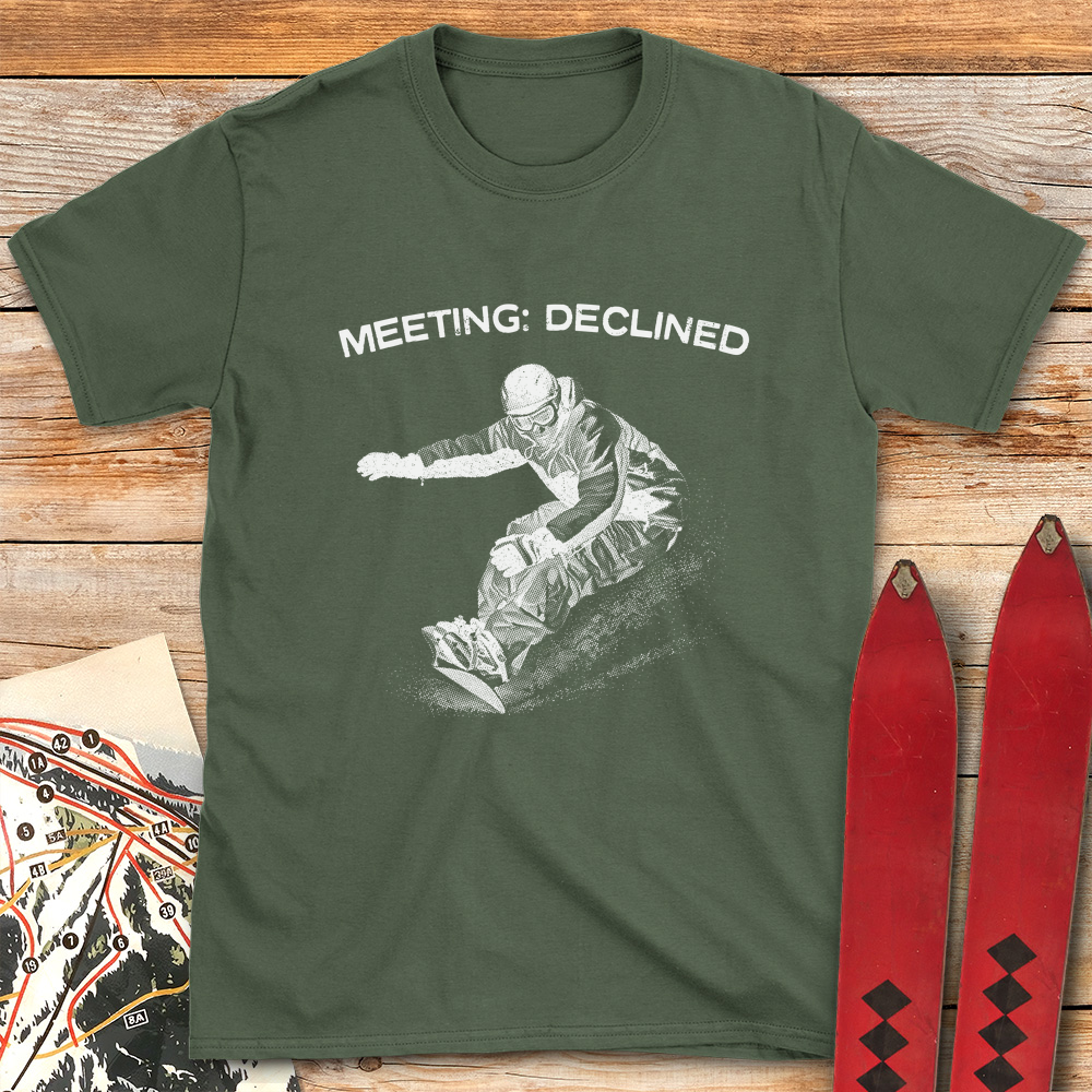 Meeting Declined Snowboard