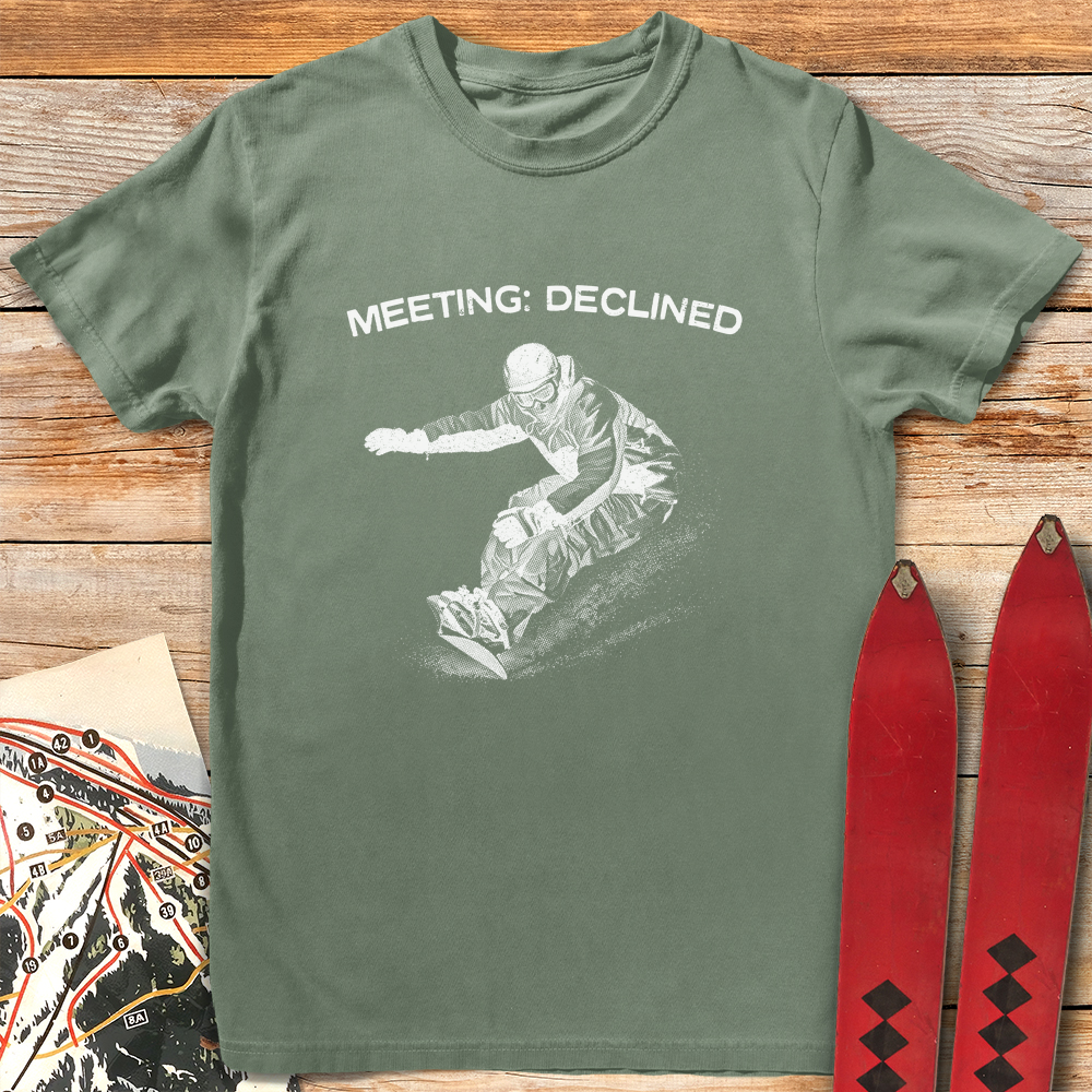 Meeting Declined Snowboard