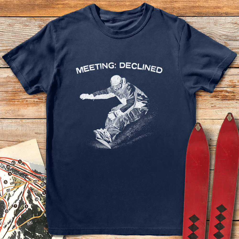 Meeting Declined Snowboard