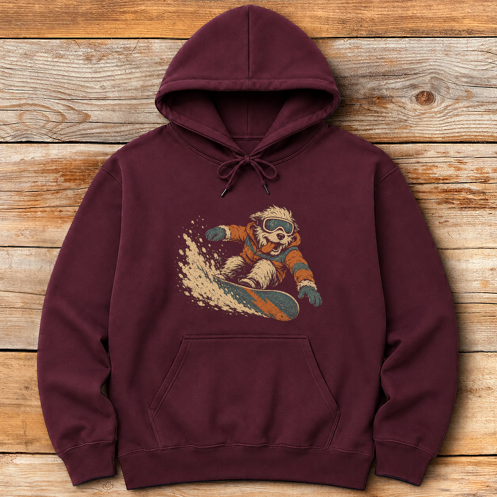 Canine Snowboarder