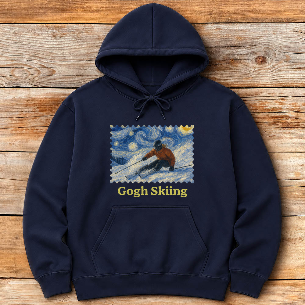 Gogh Skiing Lady