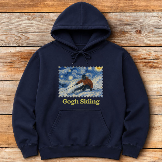 Gogh Skiing Lady