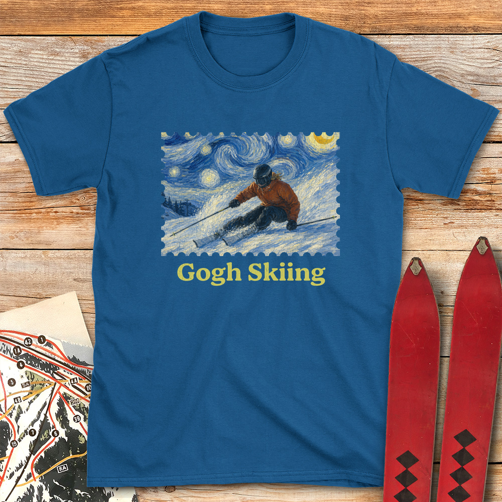 Gogh Skiing Lady