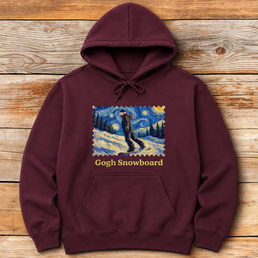 Gogh Snowboard Lady