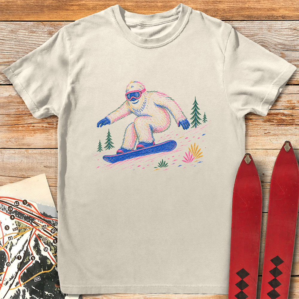 Color Yeti Snowboard
