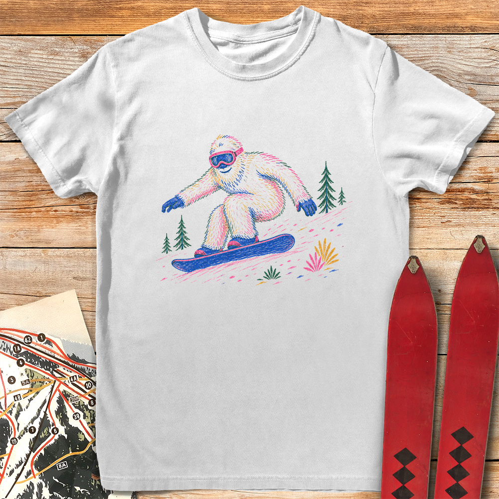 Color Yeti Snowboard