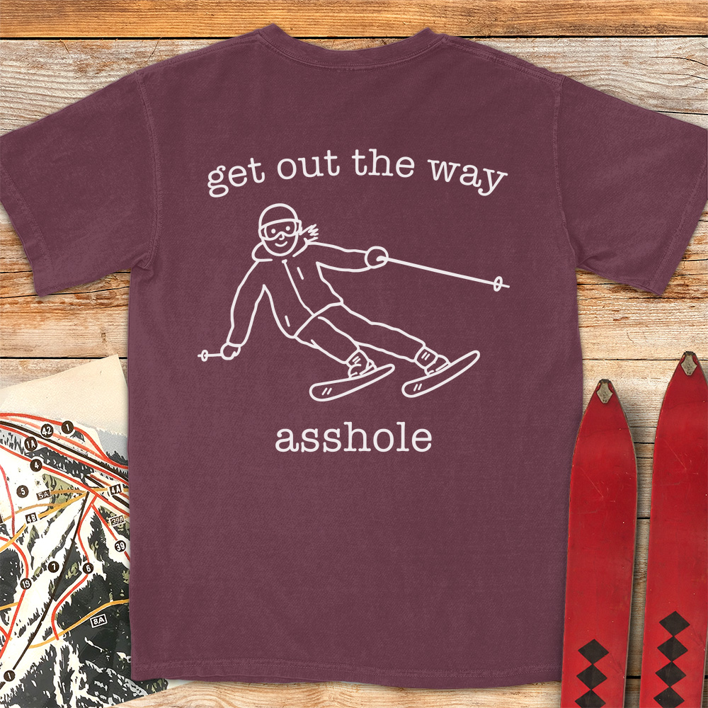 Out The Way Skier