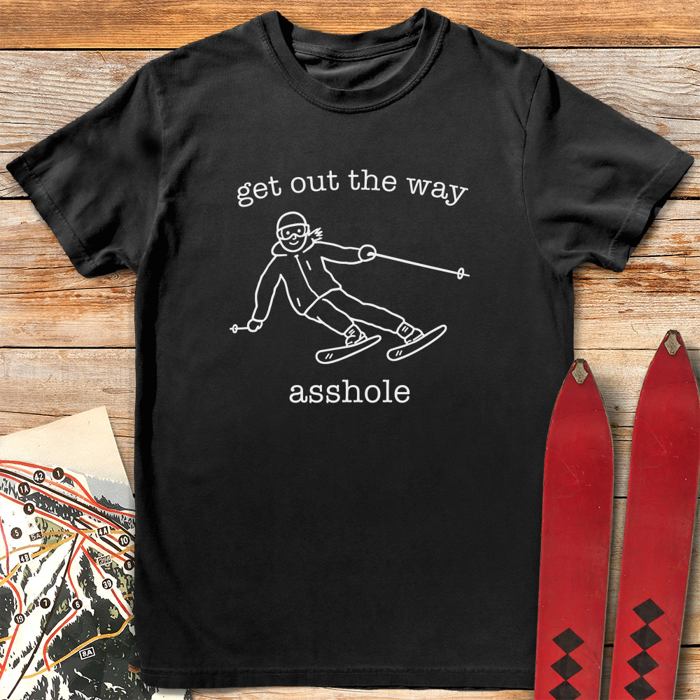 Out The Way Skier