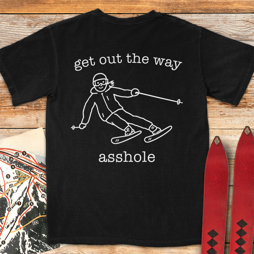 Out The Way Skier