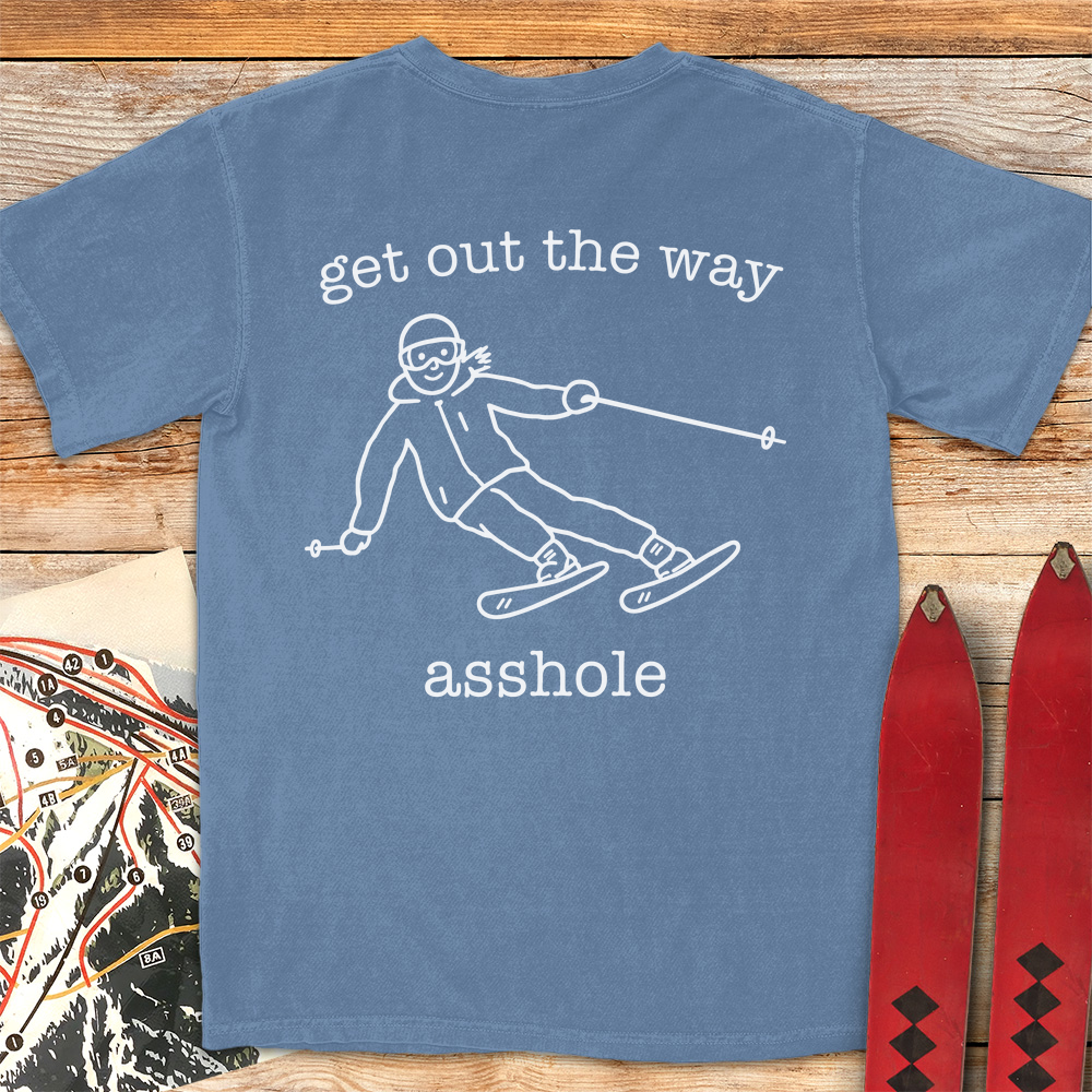 Out The Way Skier