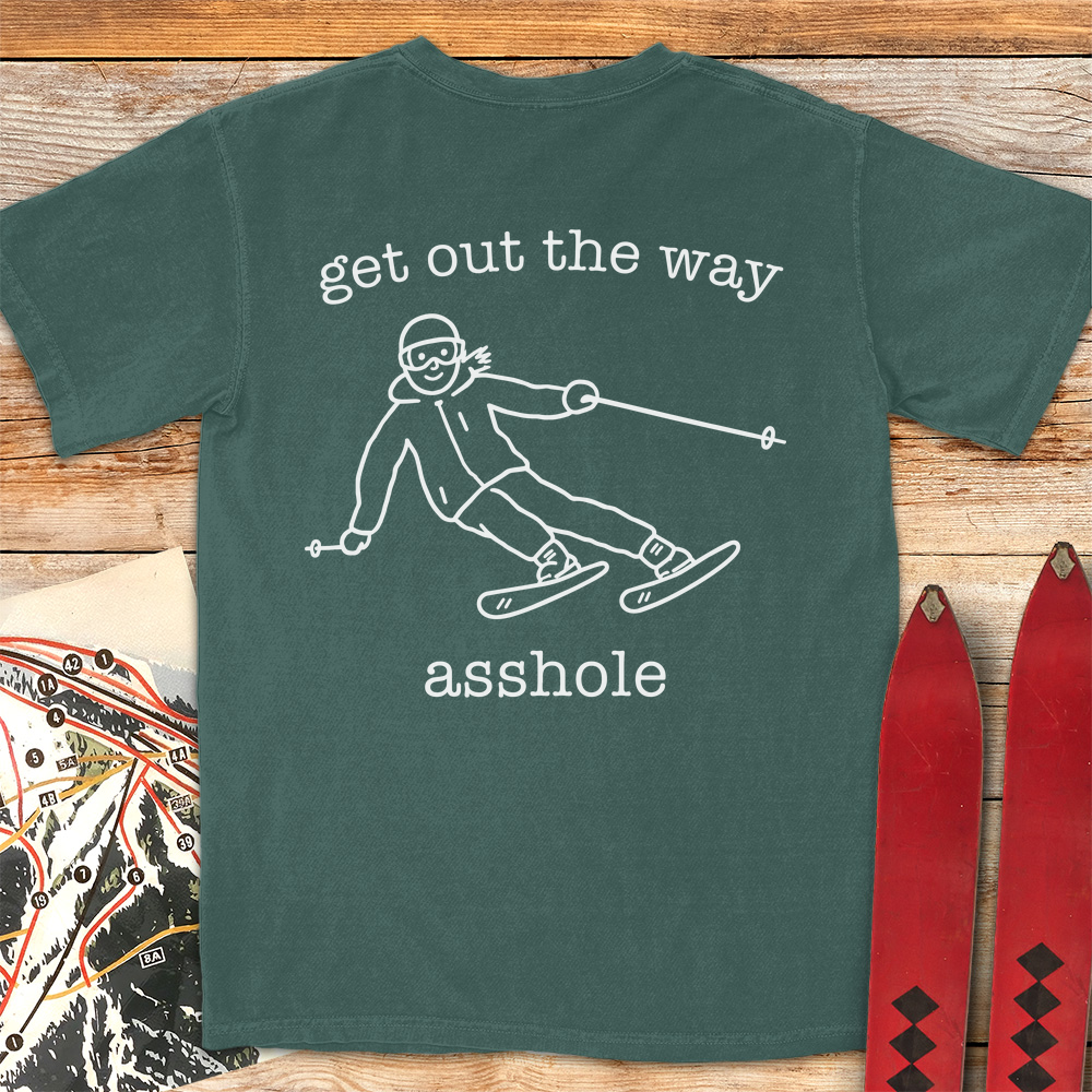 Out The Way Skier