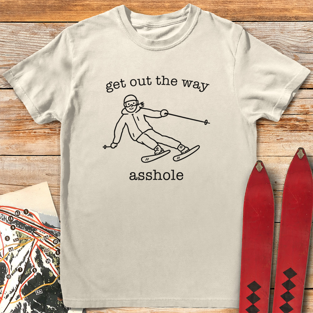 Out The Way Skier