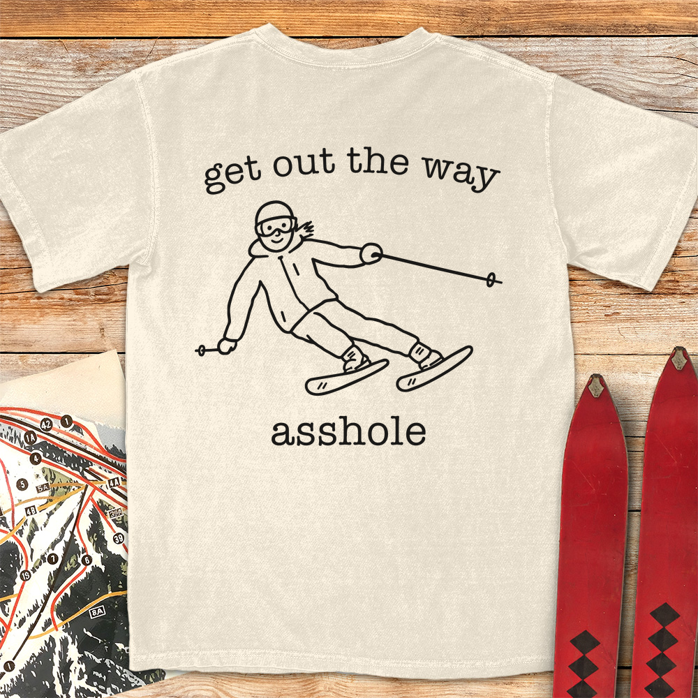 Out The Way Skier